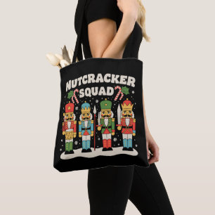 Notenkraker Team Kerstmis Xmas Vakantie Seizoen Tote Bag
