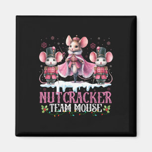 Notenkraker Team Muis Kerst Dans Llet Prettig Kers Magneet
