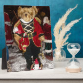 Notenkraker Teddy Bear Christmas Collectie Fotoplaat (Zijkant)