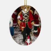 Notenkraker Teddy Bear Christmas Collectie Keramisch Ornament (Rechts)