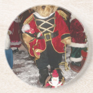 Notenkraker Teddy Bear Christmas Collectie Zandsteen Onderzetter