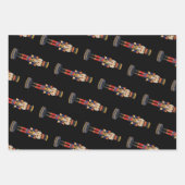 Notenkraker Trio Christmas Black Inpakpapier Vel (Voorkant 3)