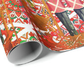 Notenkraker Trio Holly Lijst Soldaat Cadeaupapier (Rol Hoek)