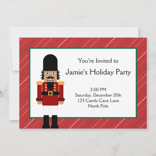 Notenkraker - Uitnodiging (Voorkant)