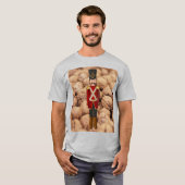 Notenkraker Unisex Grappige Kerstmis T-shirt (Voorkant volledig)