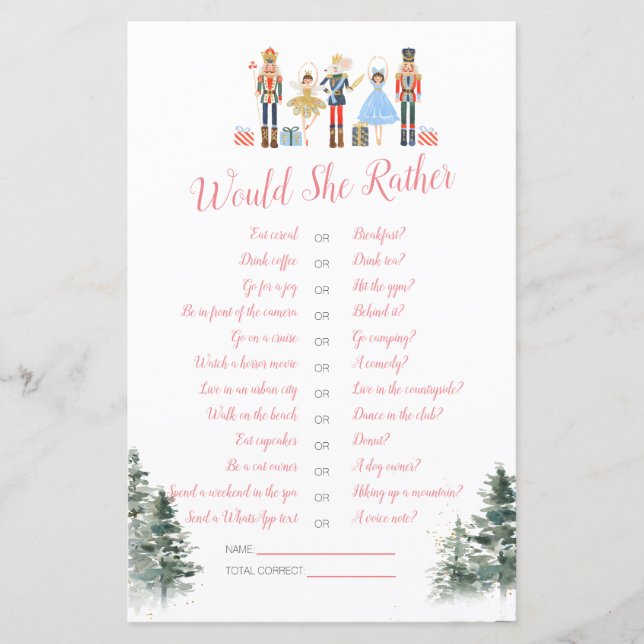 Notenkraker vakantie Vrijgezellenfeest zou ze liev (Voorkant)