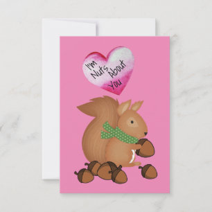 Notenkraker Valentijnskaart voor Kinderen RSVP Kaartje