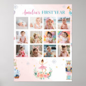 Notenkraker Verjaardag 12 Foto Mijlpaal Poster (Voorkant)