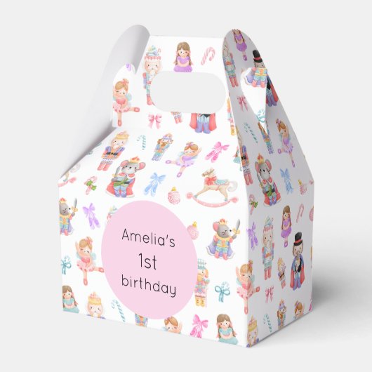 Notenkraker verjaardag bedankdoosjes (Voorkant Zijde)