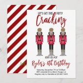 Notenkraker verjaardag kaart (Voorkant / Achterkant)