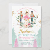 Notenkraker Verjaardag Meisje Ballet Meisje Suger  Kaart (Voorkant)