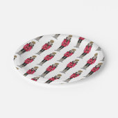 Notenkraker verjaardag papieren bordje (Gekanteld)