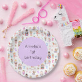 Notenkraker verjaardag papieren bordje (Feest)