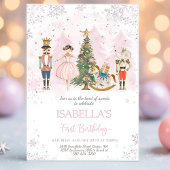 Notenkraker Verjaardag Sugar Plum Pink Kaart