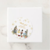 Notenkraker Verjaardagsfeest Dank u Bedankjes Labels (In situ)