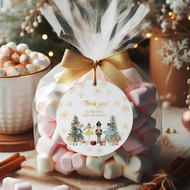 Notenkraker Verjaardagsfeest Dank u Bedankjes Labels