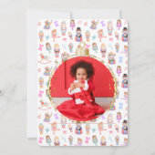 Notenkraker Verjaardagsfoto Dank u Kaart (Achterkant)