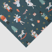 Notenkraker volkskunst tissuepapier (Detail)