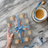  Notenkraker Vroeg 20e Eeuwse Illustratie Cadeaupapier