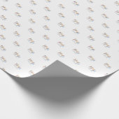 Notenkraker Vrolijk Kerst Wrapping Papier (Hoek)