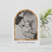 Notenkraker Vrolijk Kerstfeest Foto Wenskaart Kaart (Staand voorkant)