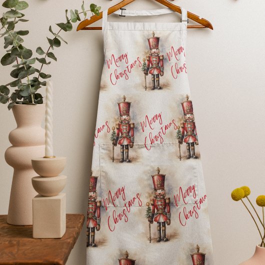 Notenkraker & Vrolijk Kerstfeest Schort