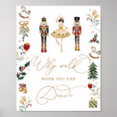 Notenkraker waarom lopen als je verjaardag kunt da poster (Voorkant)