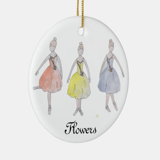 Notenkraker Wals van de Bloemen Keepsake Ornament (Rechts)