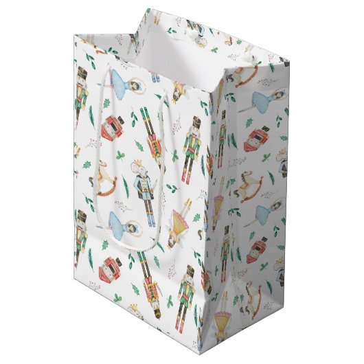 Notenkraker Waterverf Medium Cadeauzakje (Voorkant Gekanteld)