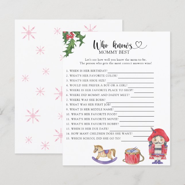 Notenkraker - Wie kent mama het beste (Voorkant / Achterkant)