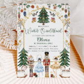  Notenkraker Winter Onederland 1e Verjaardag Kaart