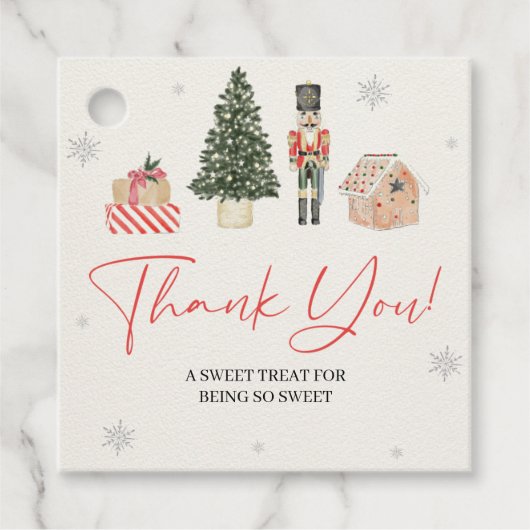  Notenkraker Winter Onederland Gift Label (Voorkant)