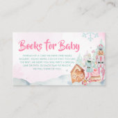 Notenkraker Winter Snowflakes Boeken voor Baby Informatiekaartje (Voorkant)