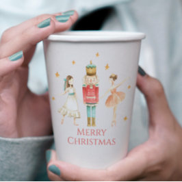 Notenkraker Winterballet Kerstmis Papieren Bekers