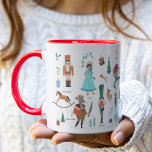 Notenkraker | Winterfeestdag | MOK<br><div class="desc">Caroline Bonne Muller ©2018 Alle rechten voorbehouden Handgeschilderd kunstwerk gemaakt door mij met liefde! Voel vrij om tekst te veranderen of toe te voegen.</div>