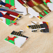 Notenkraker Worp Kerstcadeau Puzzel (Zijkant)