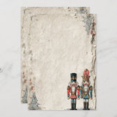 Notenkrakeraccent linksonder | Schattigee kerst in Kaart (Voorkant / Achterkant)