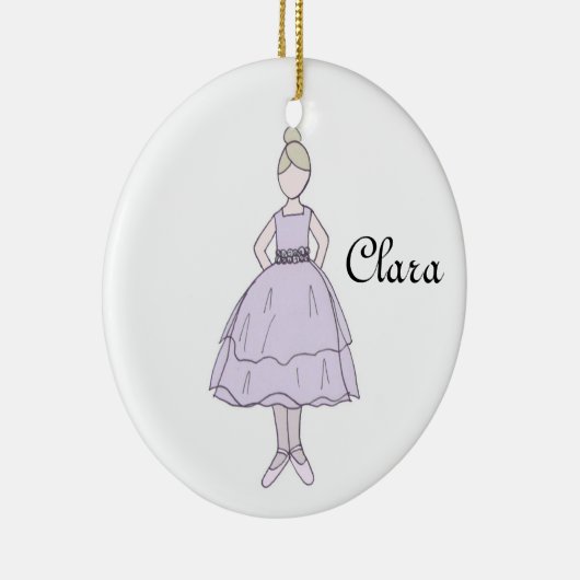Notenkrakerballet Clara Keepsake Ornament (Rechts)