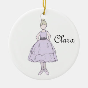 Notenkrakerballet Clara Keepsake Ornament