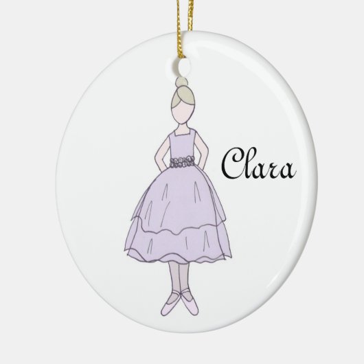 Notenkrakerballet Clara Keepsake Ornament (Links)