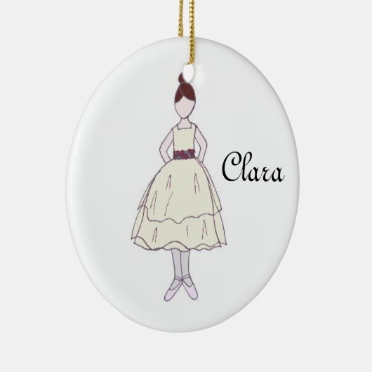 Notenkrakerballet Clara Keepsake Ornament (Rechts)
