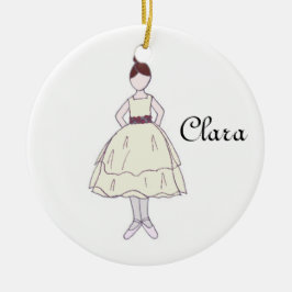 Notenkrakerballet Clara Keepsake Ornament