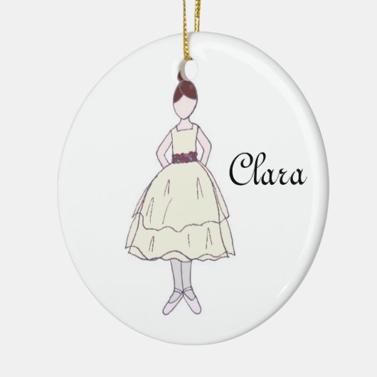 Notenkrakerballet Clara Keepsake Ornament (Links)