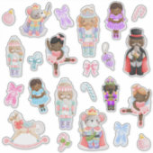 Notenkrakerballet Sticker (Voorkant)