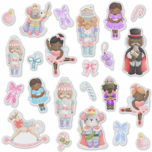 Notenkrakerballet Sticker (Voorkant)