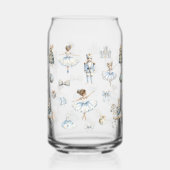 Notenkrakerballetpatroon Blikvorm Glas (Links)