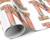 Notenkrakerbrief N Kerstmis Cadeaupapier (Rol Hoek)