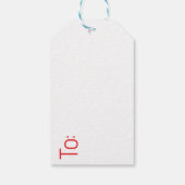 Notenkrakercadeau-label Cadeaulabel (Achterkant)