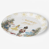 Notenkrakerfeest Papieren Bordje (Gekanteld)