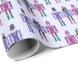 Notenkrakerhuisdieren Cadeaupapier